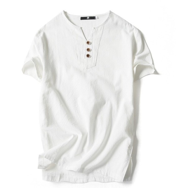 Tricou pentru bărbați T2091 alb XS