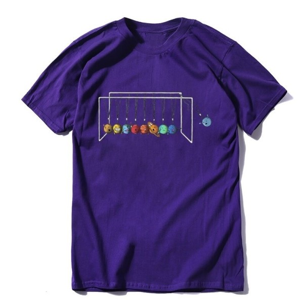 Tricou pentru bărbați T2125 violet XL