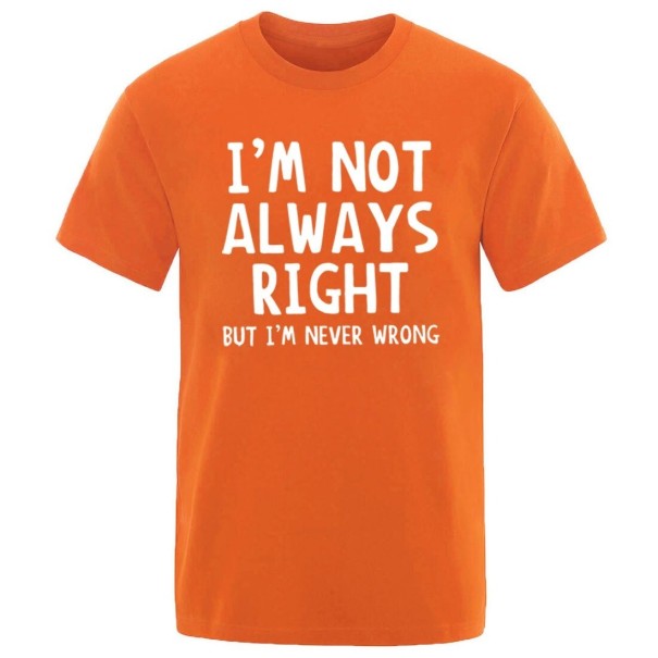 Tricou pentru bărbați T2178 portocale L 2