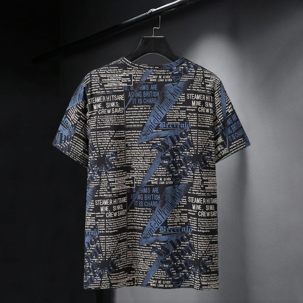 Tricou pentru bărbați T2190 negru XL