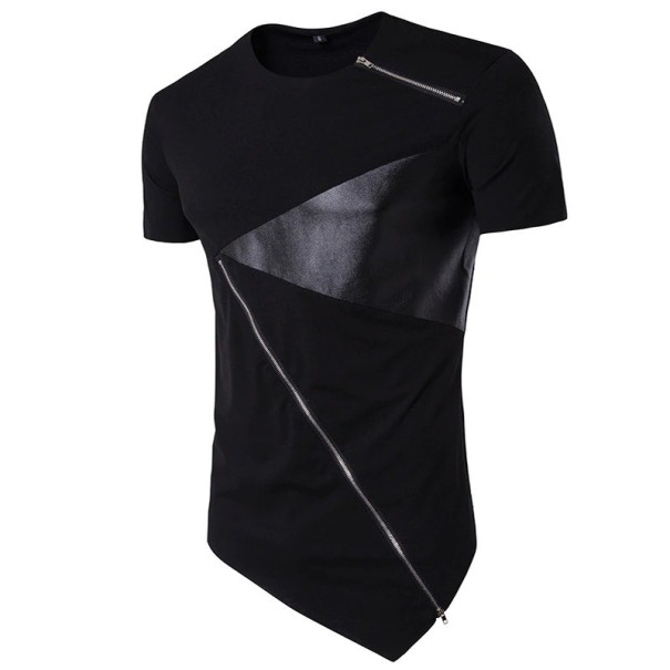 Tricou pentru bărbați T2219 negru S