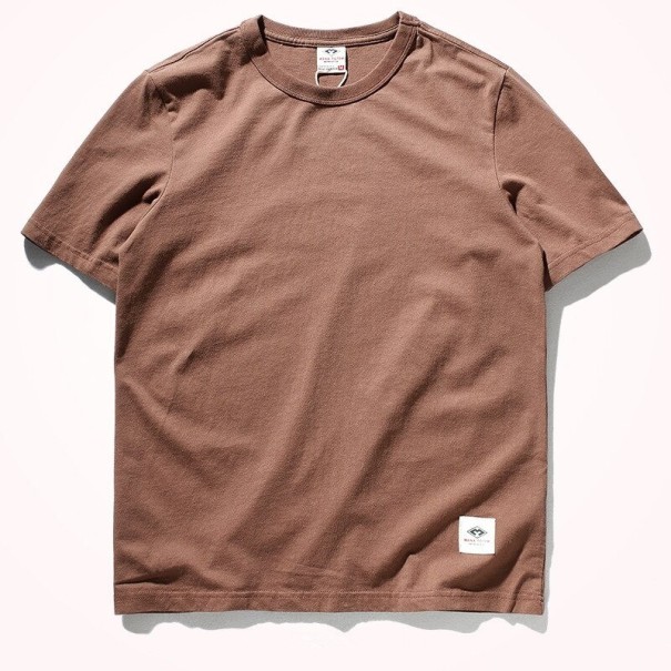 Tricou pentru bărbați T2226 maro S
