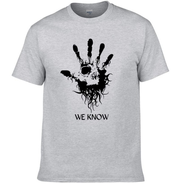 Tricou pentru bărbați T2263 gri L