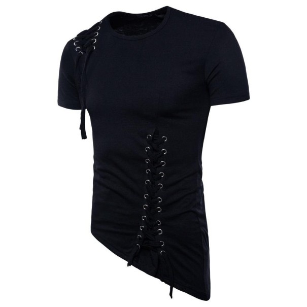 Tricou pentru bărbați T2264 negru L