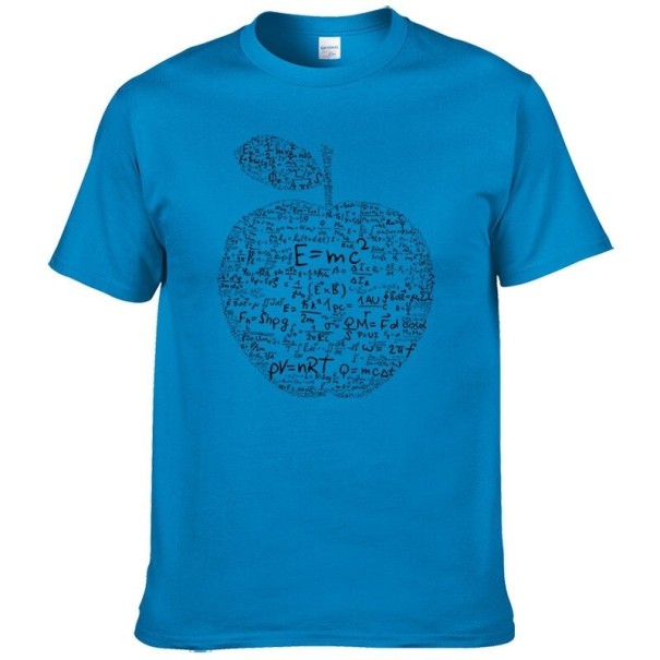 Tricou pentru bărbați T2269 albastru inchis M 2