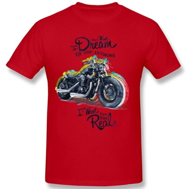 Tricou pentru bărbați T2373 roșu XXL