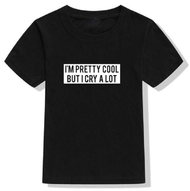 Tricou pentru copii B1424 negru 8