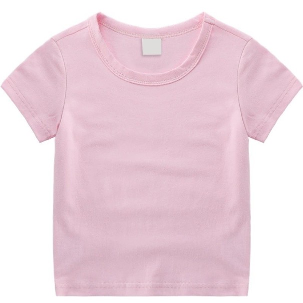 Tricou pentru copii B1444 roz deschis 4