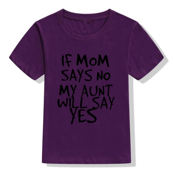 Tricou pentru copii B1505 violet închis 8 B