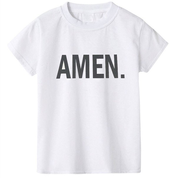 Tricou pentru copii B1547 alb 6 E