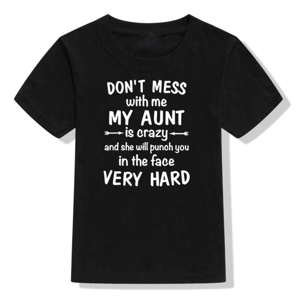Tricou pentru copii B1548 negru 5 A
