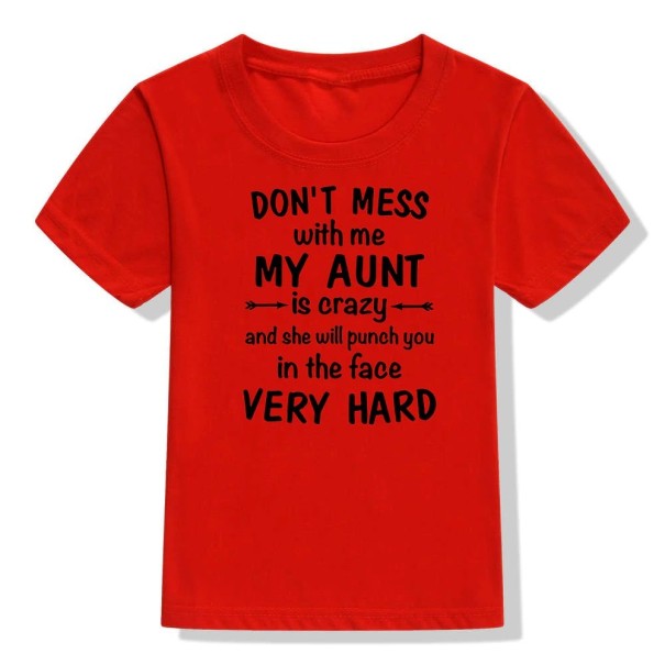 Tricou pentru copii B1548 roșu 3 B