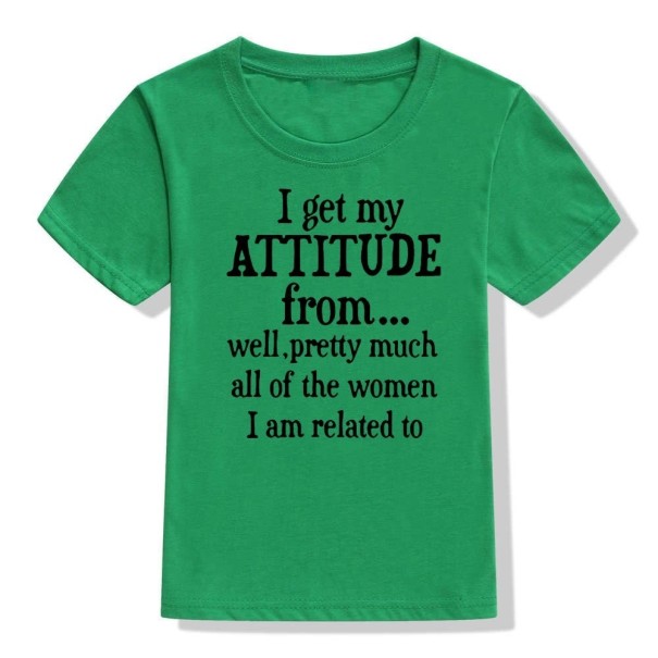 Tricou pentru copii B1554 verde 6 A