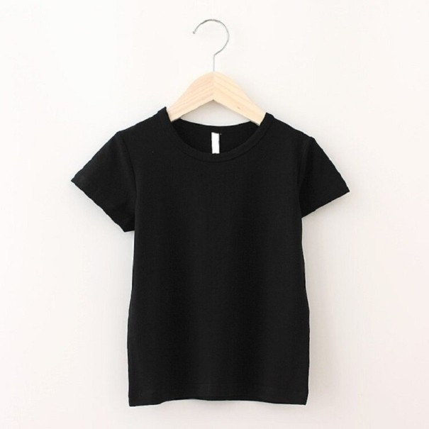 Tricou pentru copii B1579 negru 4