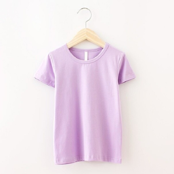 Tricou pentru copii B1579 violet deschis 5