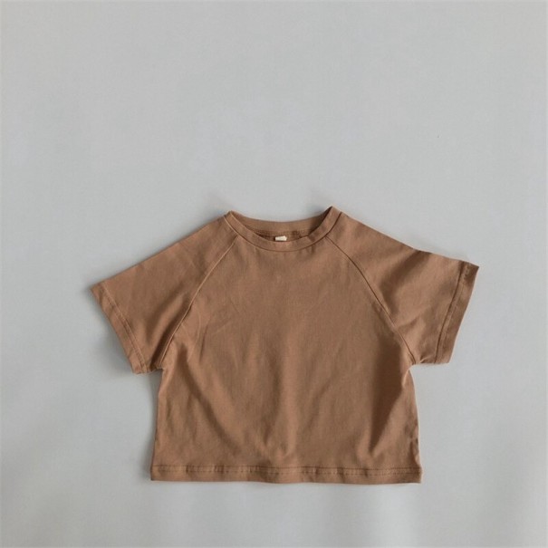 Tricou pentru copii B1646 bej 5