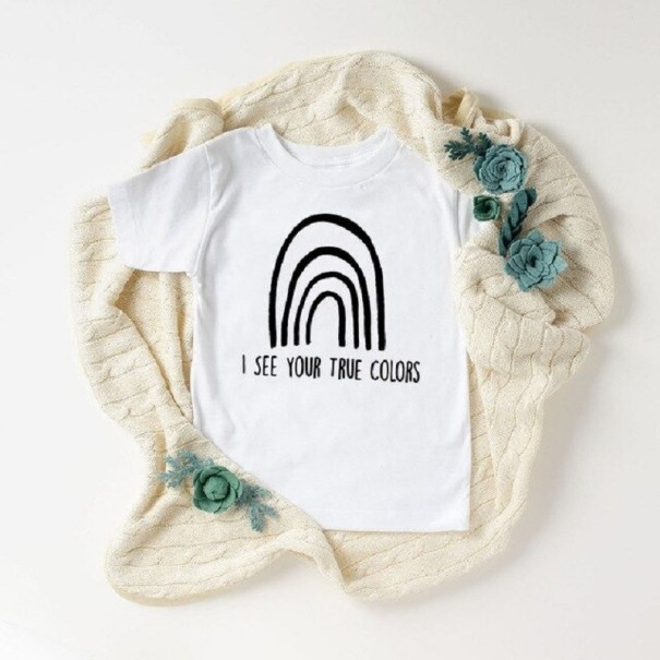 Tricou pentru copii B1663 6-12 luni H