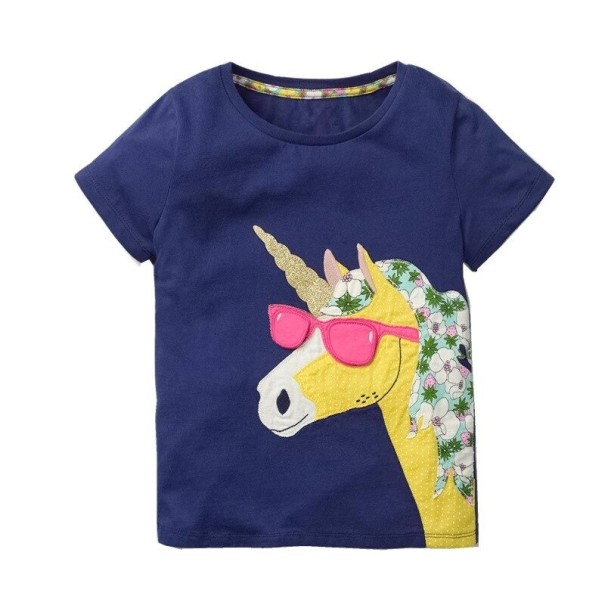 Tricou pentru copii cu animal B1533 4 I