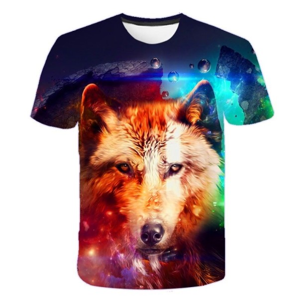 Tricou pentru copii cu animal B1545 14 K