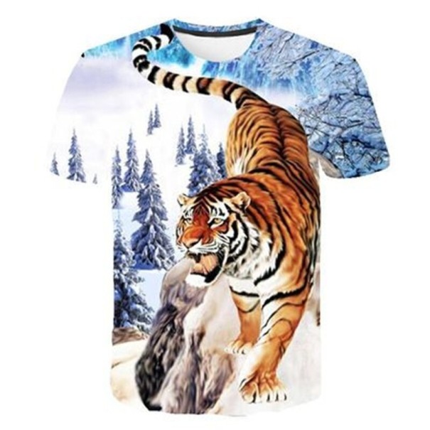 Tricou pentru copii cu animal B1567 14 B