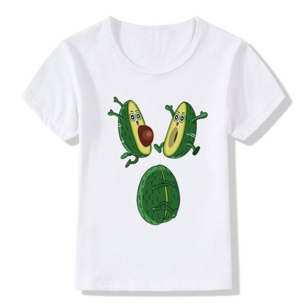 Tricou pentru copii cu avocado 3 P