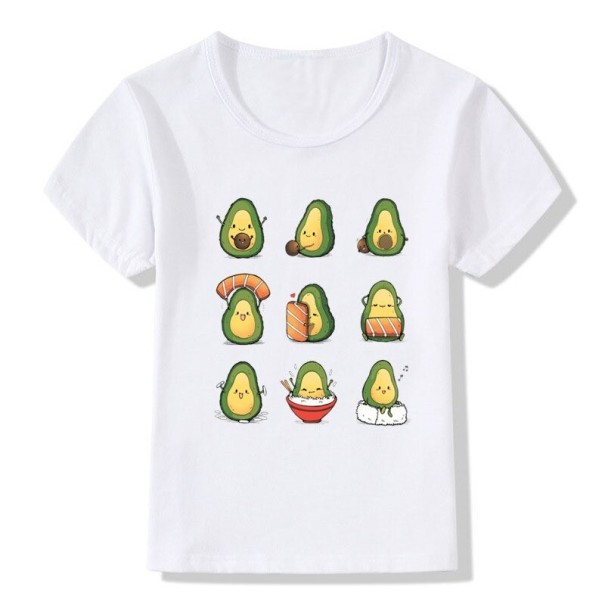 Tricou pentru copii cu avocado 8 M