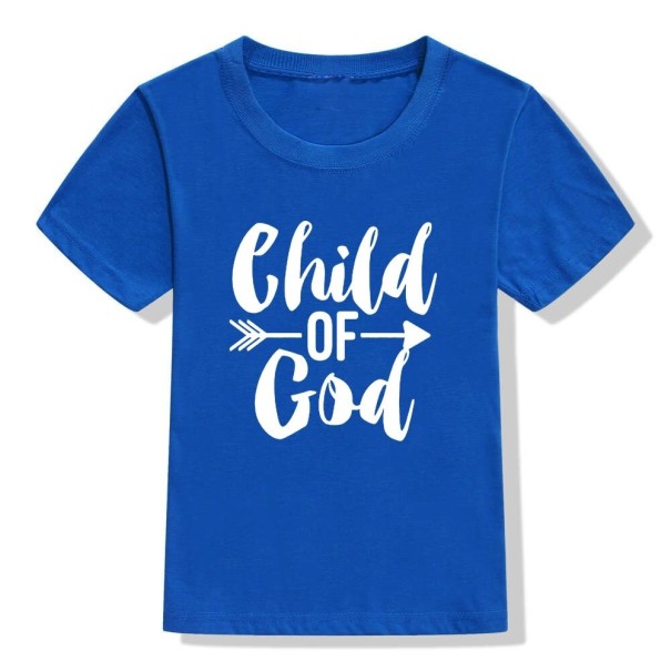 Tricou pentru copii T2528 albastru 8