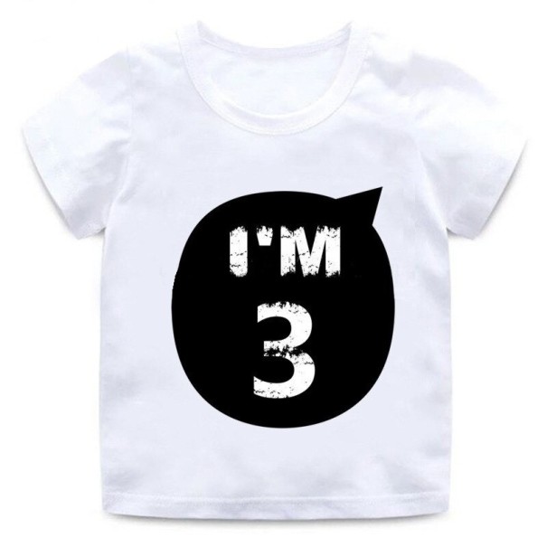 Tricou pentru ziua de nastere pentru copii B1591 3 C