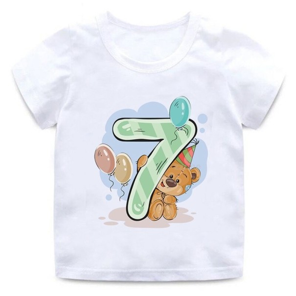 Tricou pentru ziua de nastere pentru copii B1607 12-24 luni G