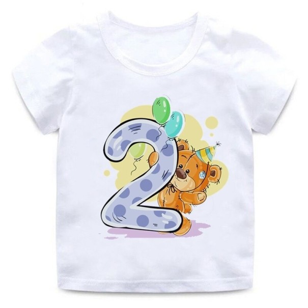 Tricou pentru ziua de nastere pentru copii B1607 7 B