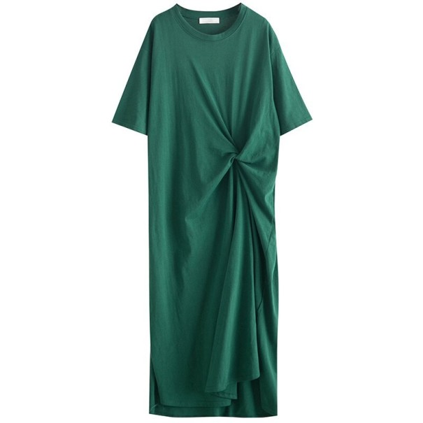 Tricou rochie midi Tatyana verde XL