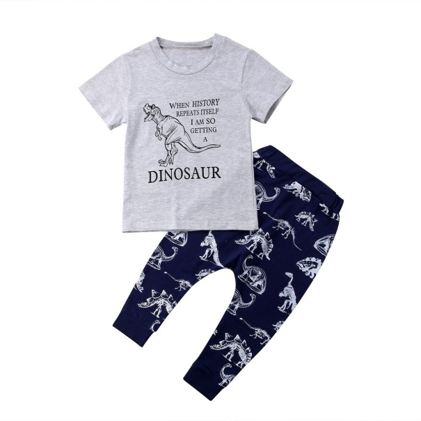 Tricou și pantaloni pentru băieți L1717 2