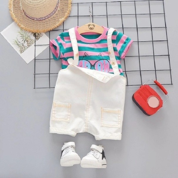 Tricou și pantaloni pentru copii L1284 12-24 luni D