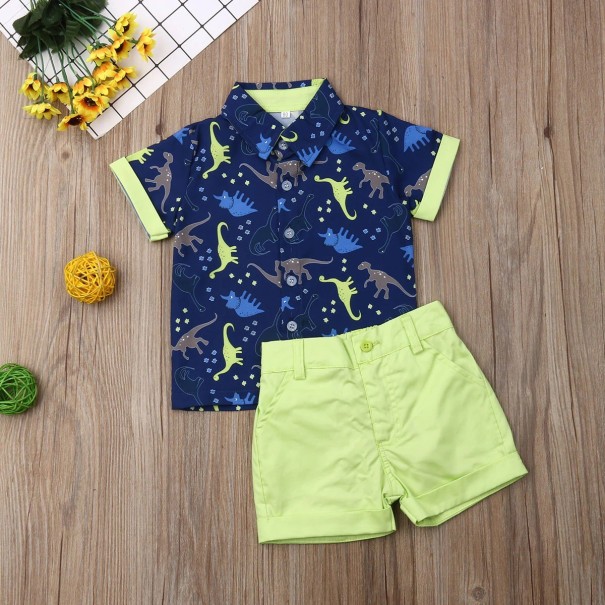 Tricou și pantaloni scurți pentru băieți L1684 5