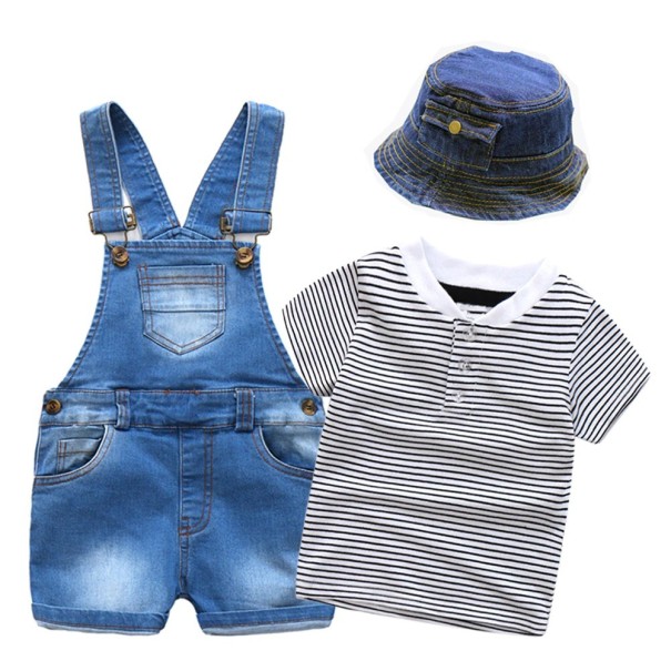 Tricou și pantaloni scurți pentru băieți L1714 12-24 luni