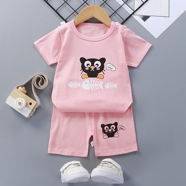 Tricou și pantaloni scurți pentru copii L1095 12-18 luni F
