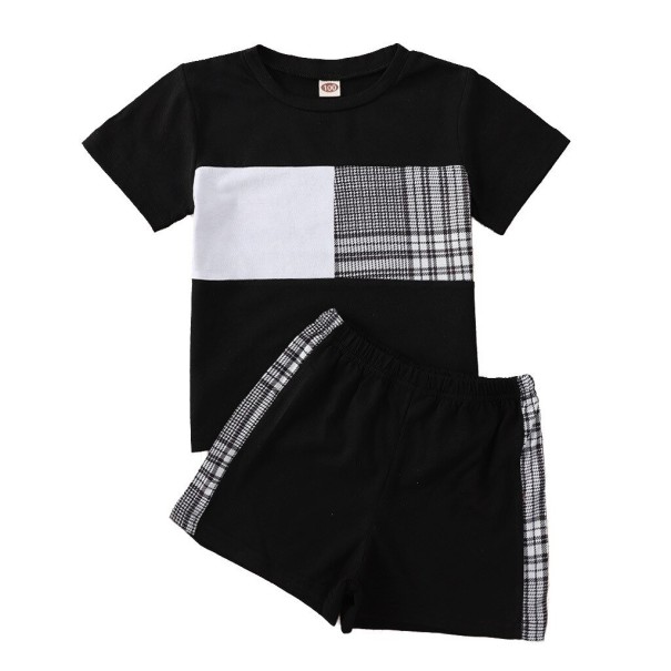 Tricou și pantaloni scurți pentru copii L1523 3-4 ani