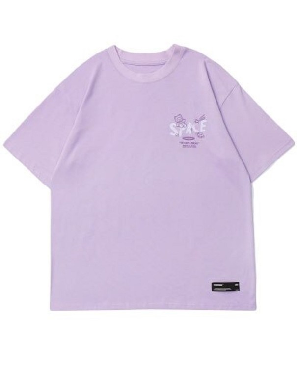 Tricou T2195 violet deschis M