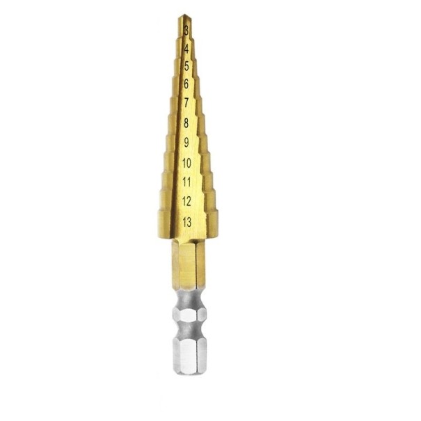 Trinformet konisk bor 3-13 mm 1
