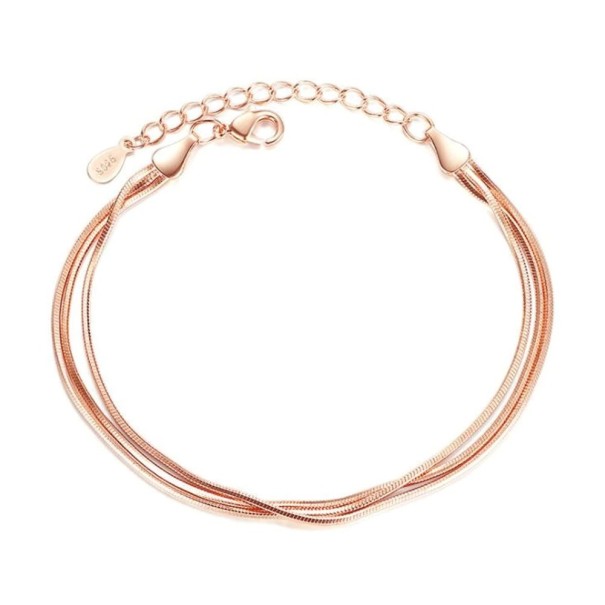 Trippelarmband för kvinnor P70 guld