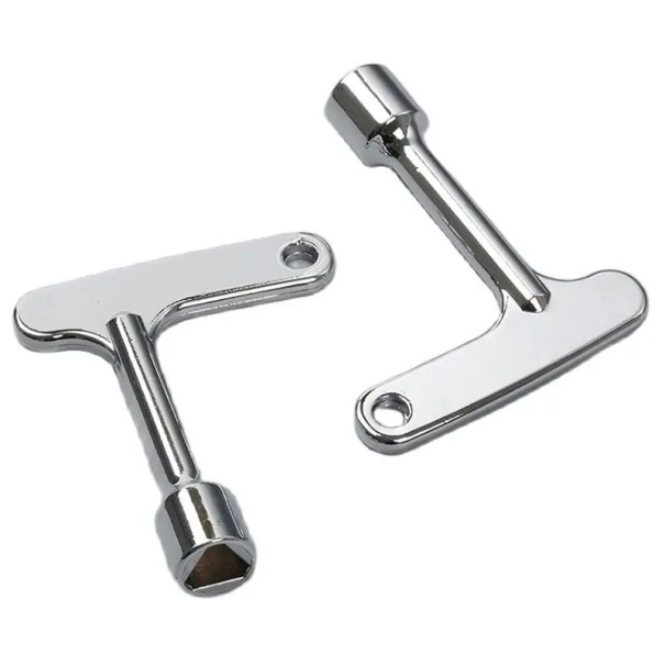 Trojúhelníkový servisní klíč na výtahové dveře 63 mm univerzální klíč ze slitiny zinku pro technické a servisní použití 1