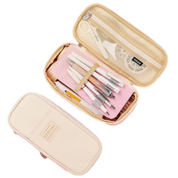 Trousse à crayons P3578 rose