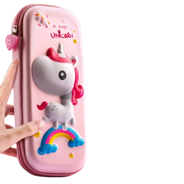 Trousse d'école avec motif de licorne 4