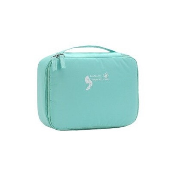 Trousse de maquillage pour femmes T579 turquoise