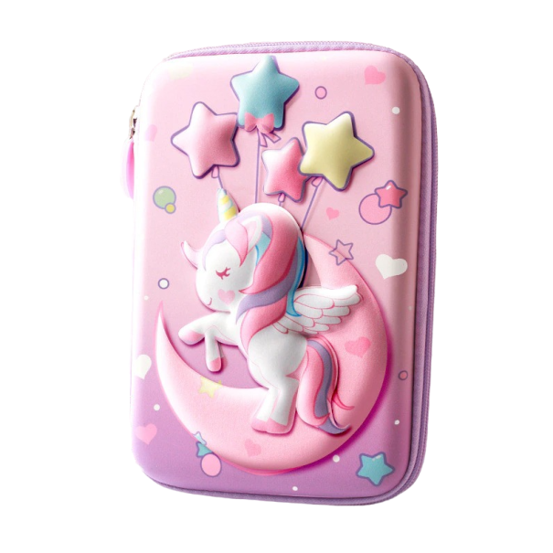 Trousse scolaire avec un unicorn 1