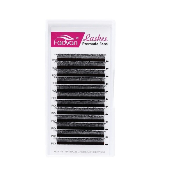 Trsové umělé řasy C 0,07 mm černá 13 mm