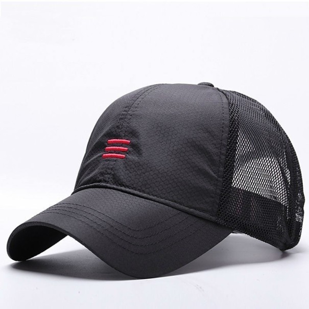 Trucker-Cap für Herren T76 schwarz L