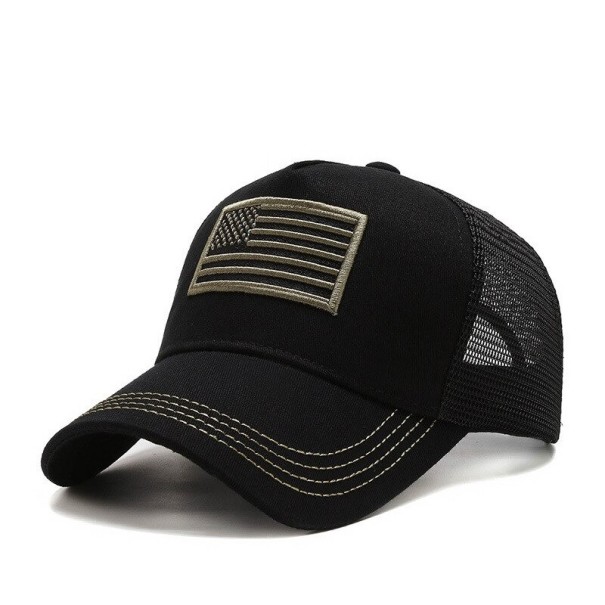 Trucker-Cap für Herren USA schwarz