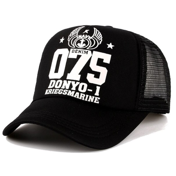 Trucker-lippis T103 musta