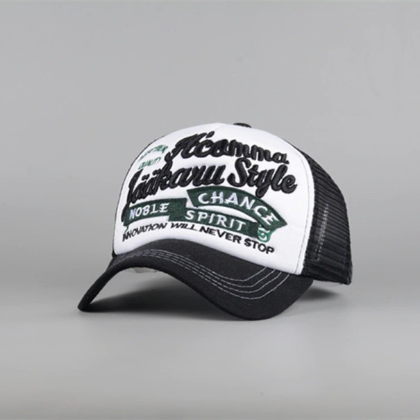 Trucker-lippis T126-tekstillä musta